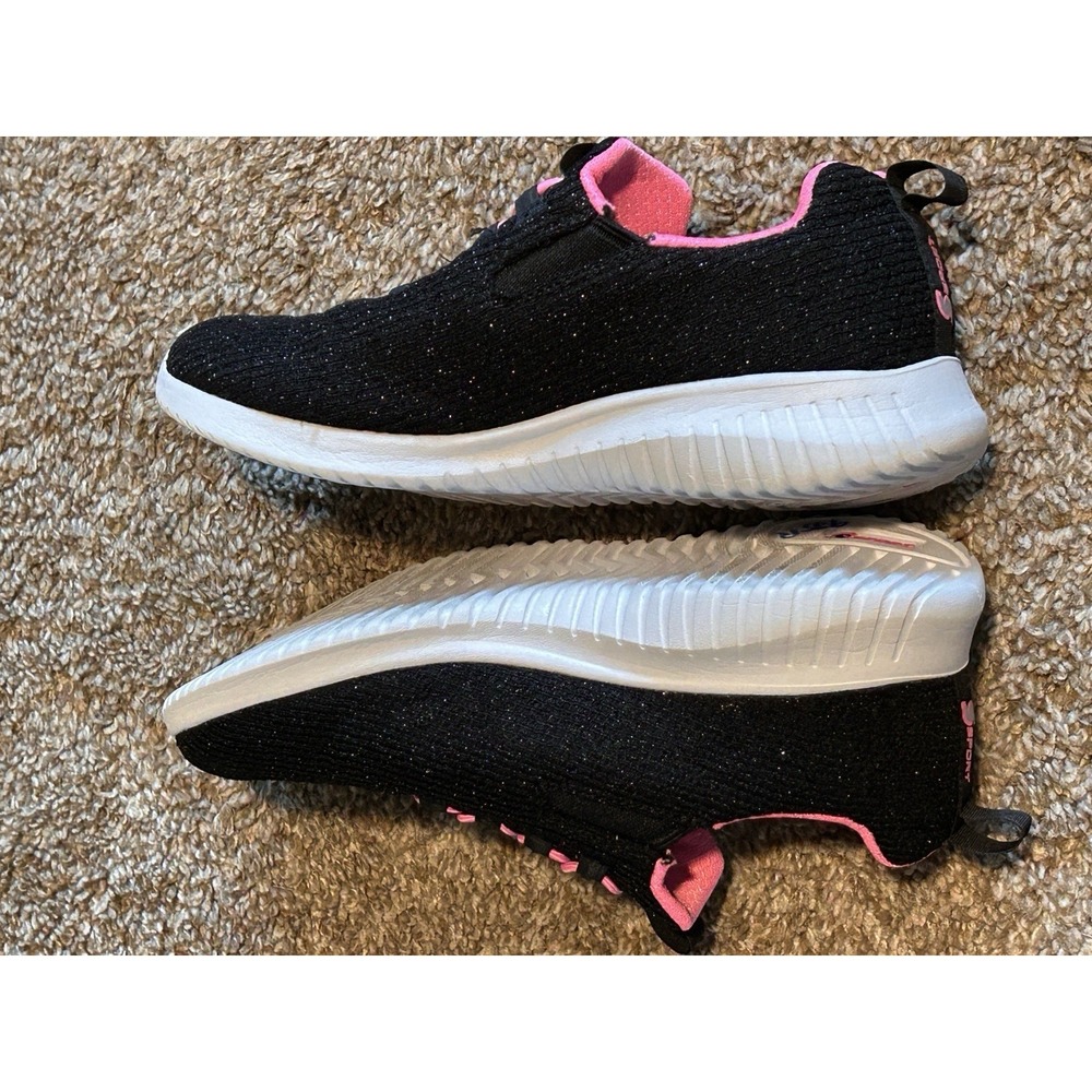 S Sport Skechers ADA Slip-On Sneakers Girls Sneakers Black Size 2 - Picture 6 of 6